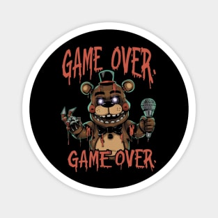 Five Nights At Freddy's Game Over Magnet